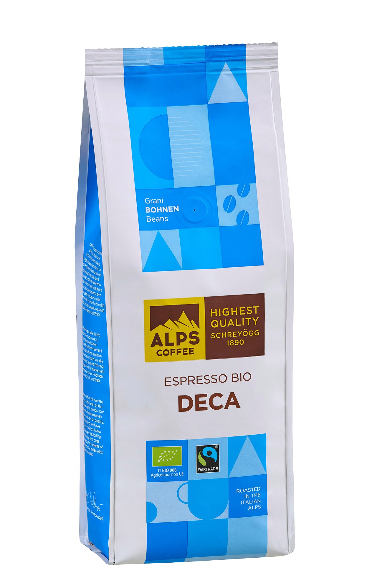 Alps Coffee DÉCAFÉINÉ BIO
