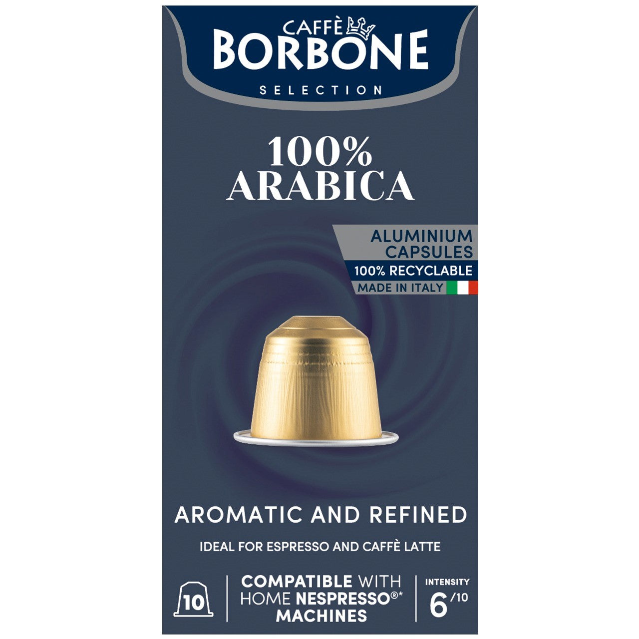 Capsules Borbone Nespresso® 100% Arabica