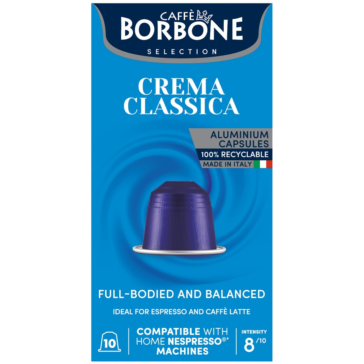 Capsules Borbone Nespresso® Crema Classica