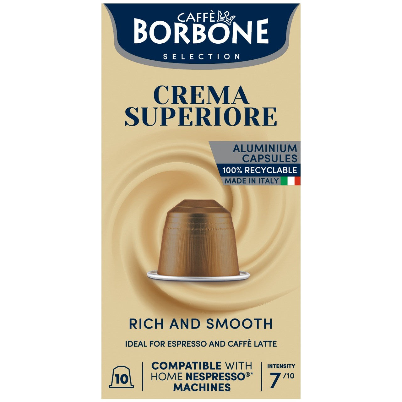 Capsules Borbone Nespresso® Crème Supérieure