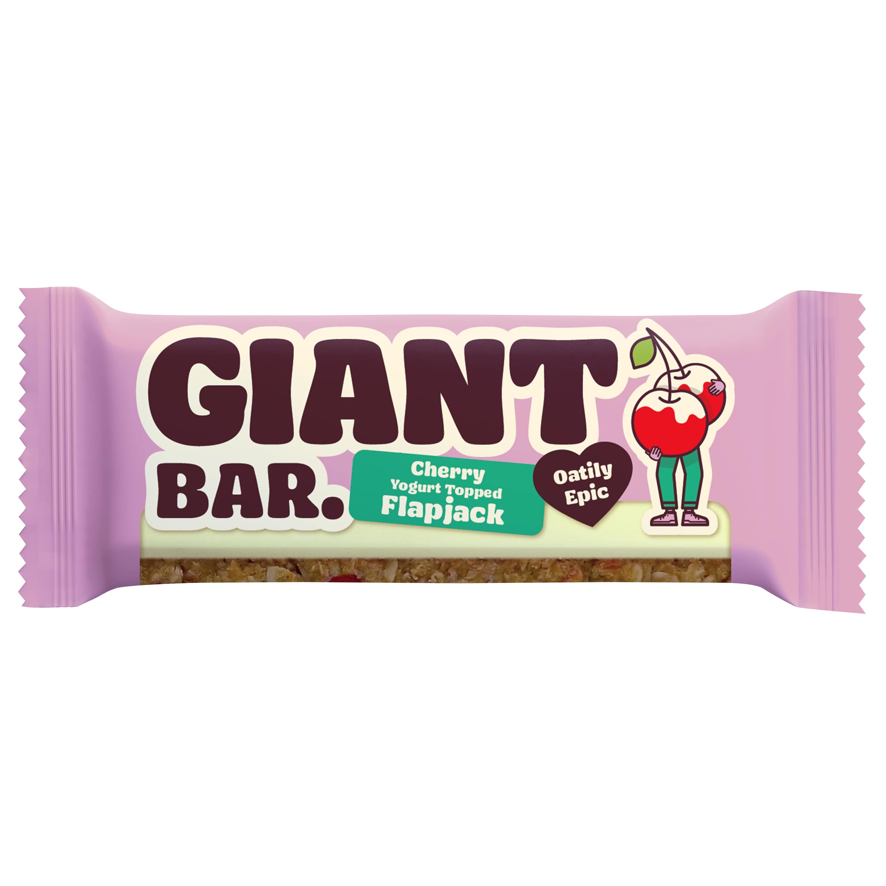 Barre Flapjack Yoghurt and Cherry (Yaourt et cerise) - Giant Bar