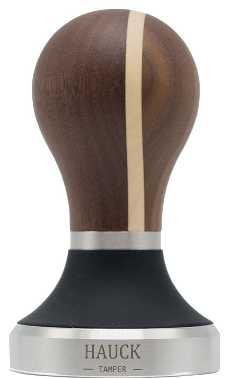 Tamper (Barista-Line) Bois de noyer - Hauck 