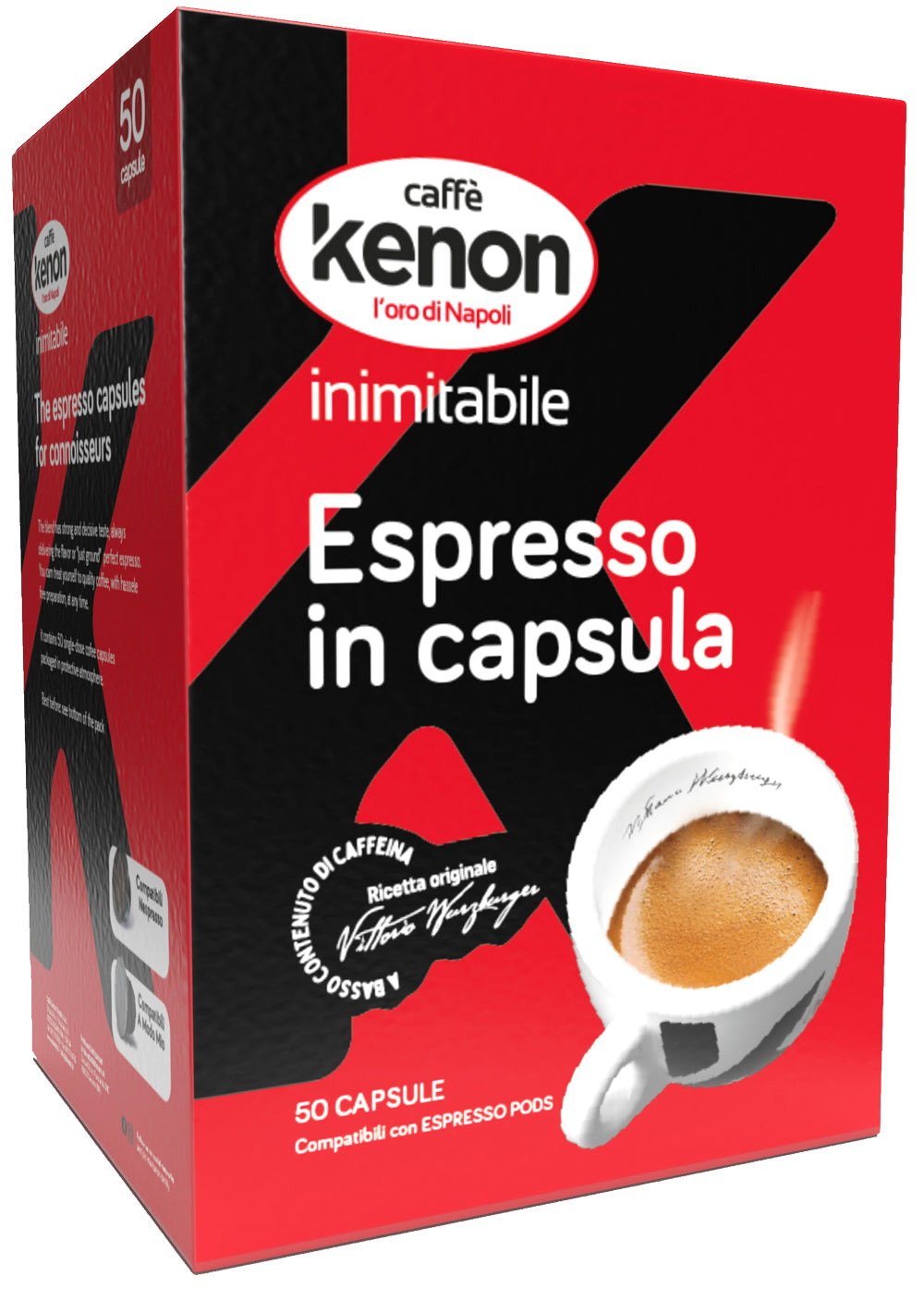 Capsules expresso compatibles Kenon Nespresso®*