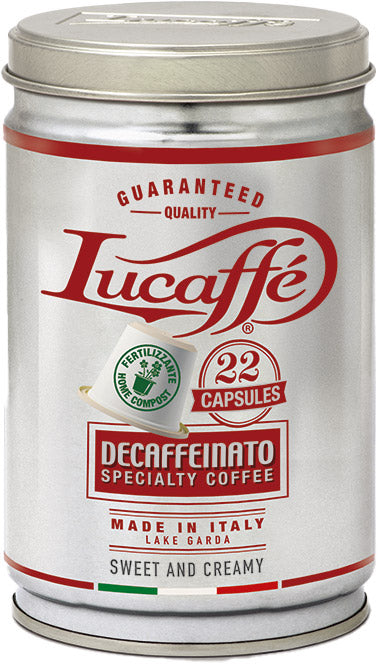 Capsules Lucaffè DECAFFEINATO Specialty Coffee - compatibles Nespresso® 