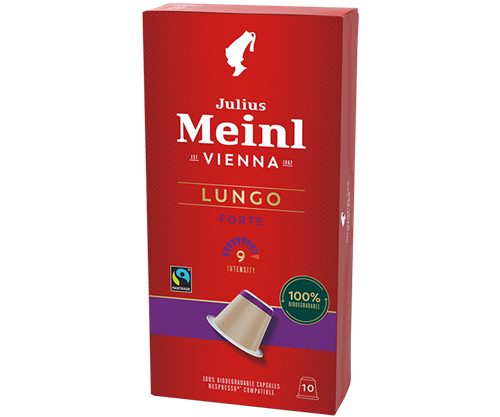Julius Meinl Capsules compatibles Nespresso®* Fairtrade Lungo