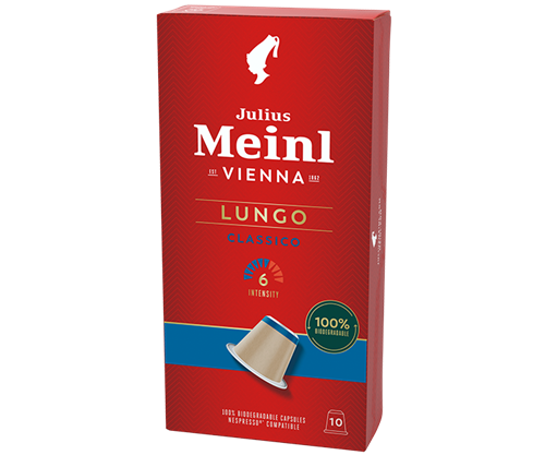 Capsules Julius Meinl LUNGO CLASSICO - compatibles Nespresso®*
