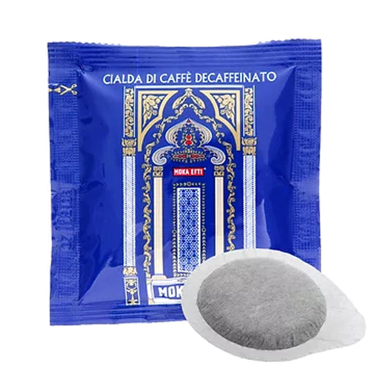Dosettes ESE Moka Efti DÉCAFÉINÉ