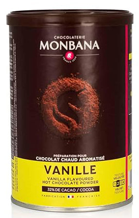 Chocolat en poudre aromatisé à la vanille - Monbana