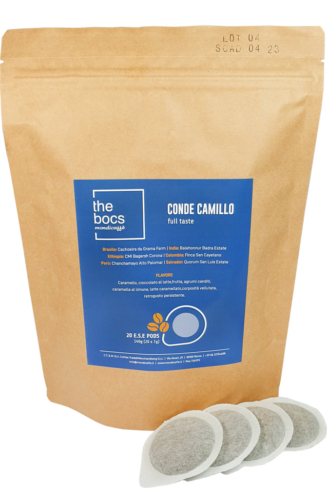 Mondicaffè Les plaquettes Bocs ESE sans emballage