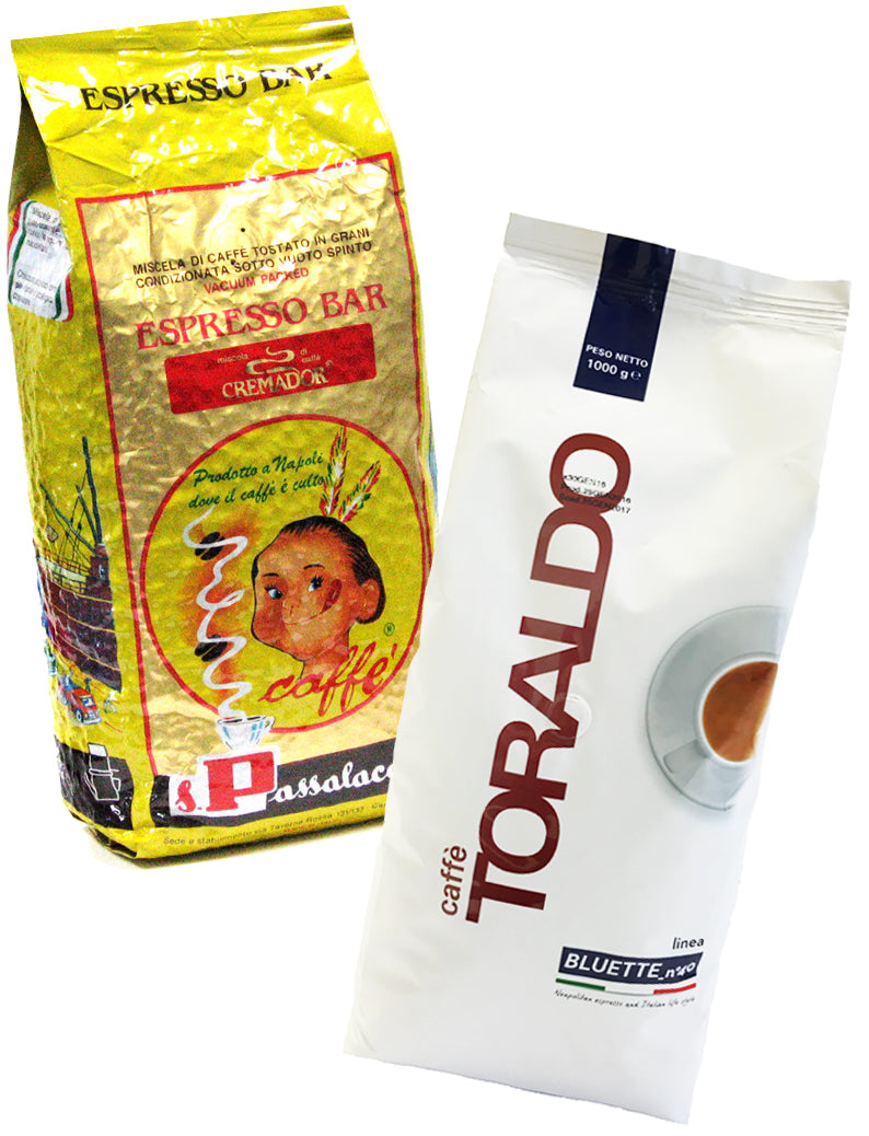 Set de dégustation Napoli - café expresso du sud de l'Italie