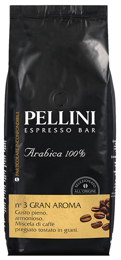 Pellini Caffè N°3 GRAN AROMA 100% Arabica