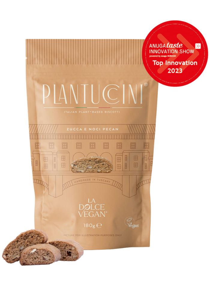 Cantucci potiron & noix de pécan vegan - Plantuccini