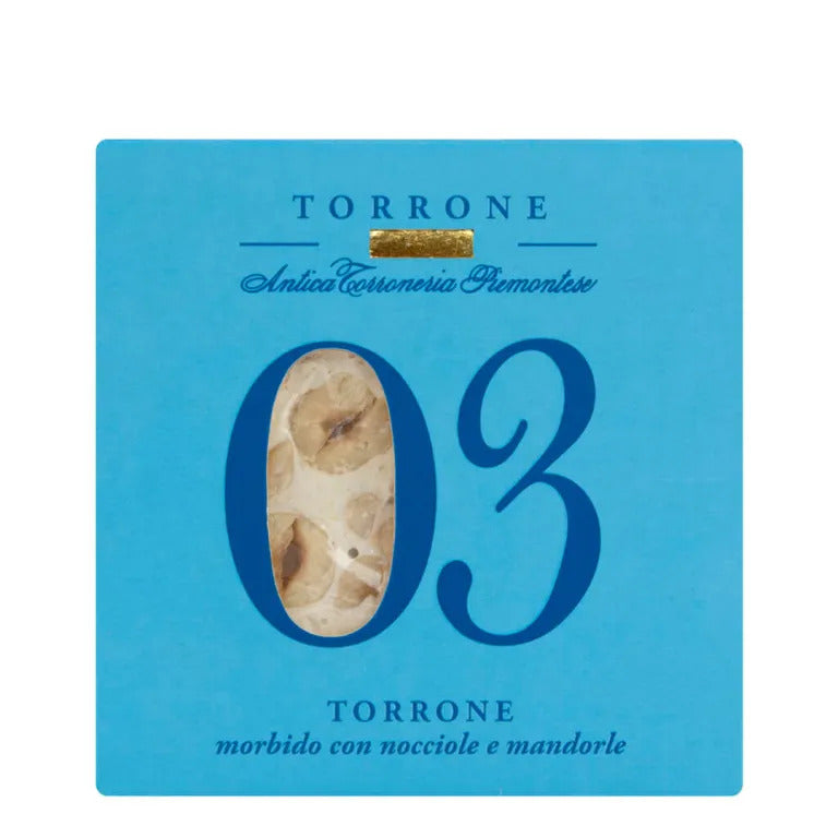 Nougat tendre No. 3 Noisettes et amandes - Antica Torroneria Piemontese