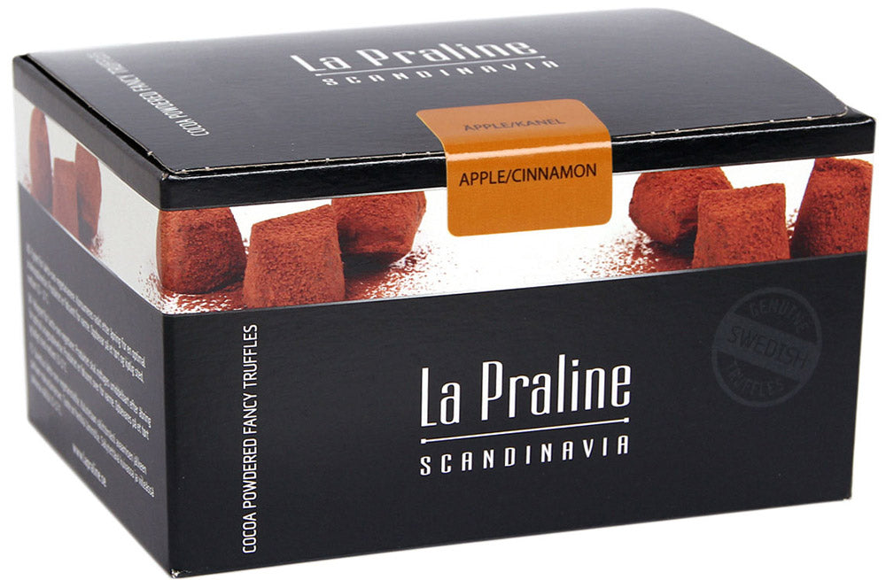 Truffes pralinées saveur pomme-cannelle - La Praline 