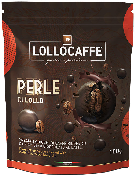 Fèves de chocolat Lollo Caffè Perle di Lollo
