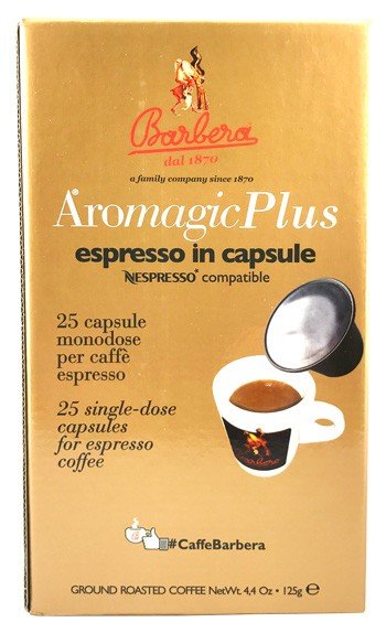 Capsules Barbera Caffè AROMAGIC PLUS - compatibles Nespresso®*