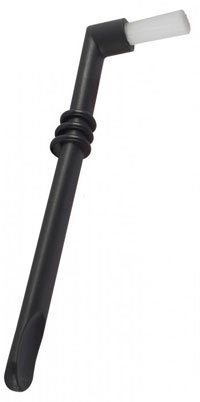 Brosse de nettoyage noire / Embout incurvé